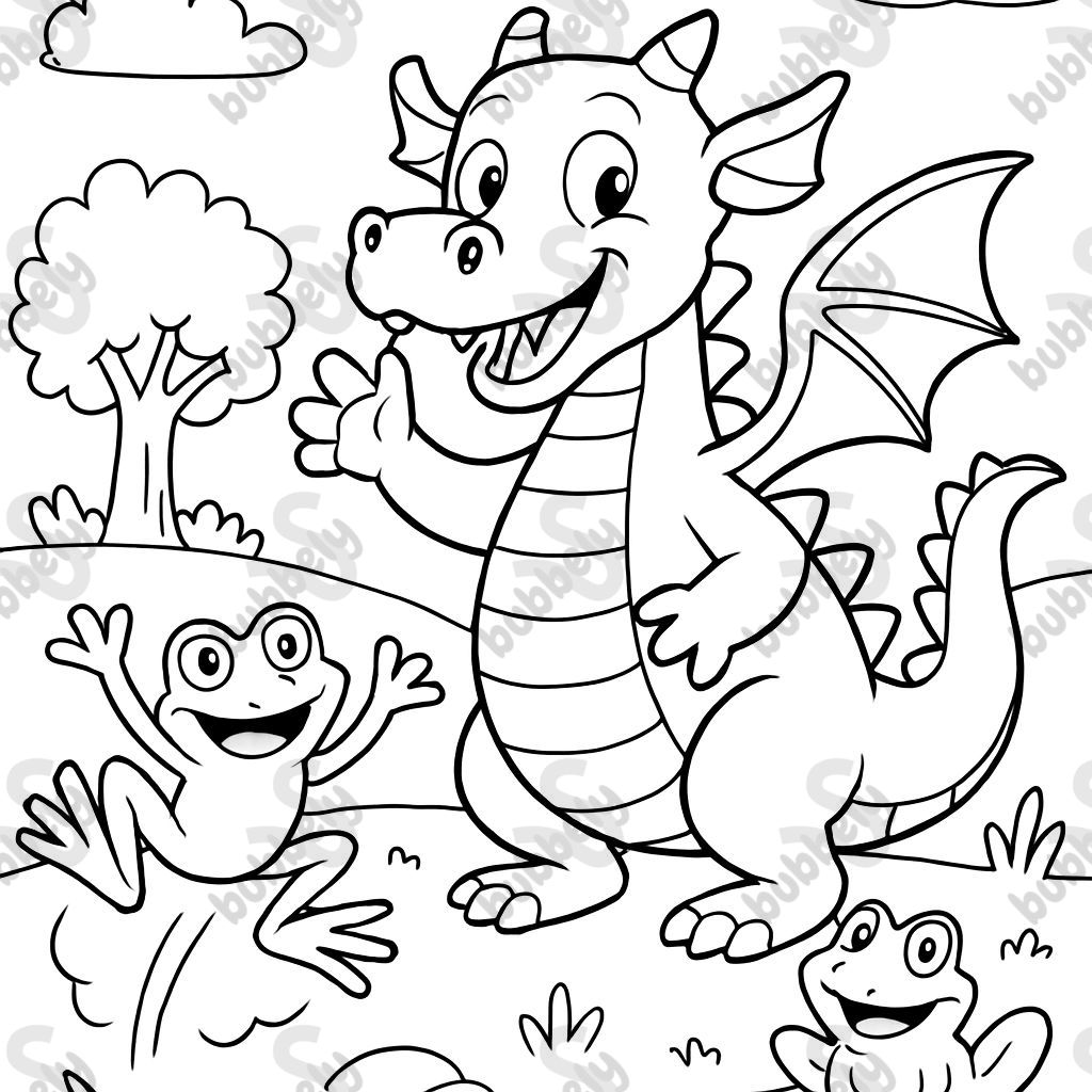 2 grenouilles et un dragon 2 grenouilles et un dragon