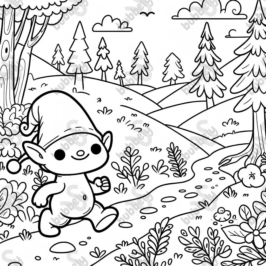 Goblin on Forest Path
