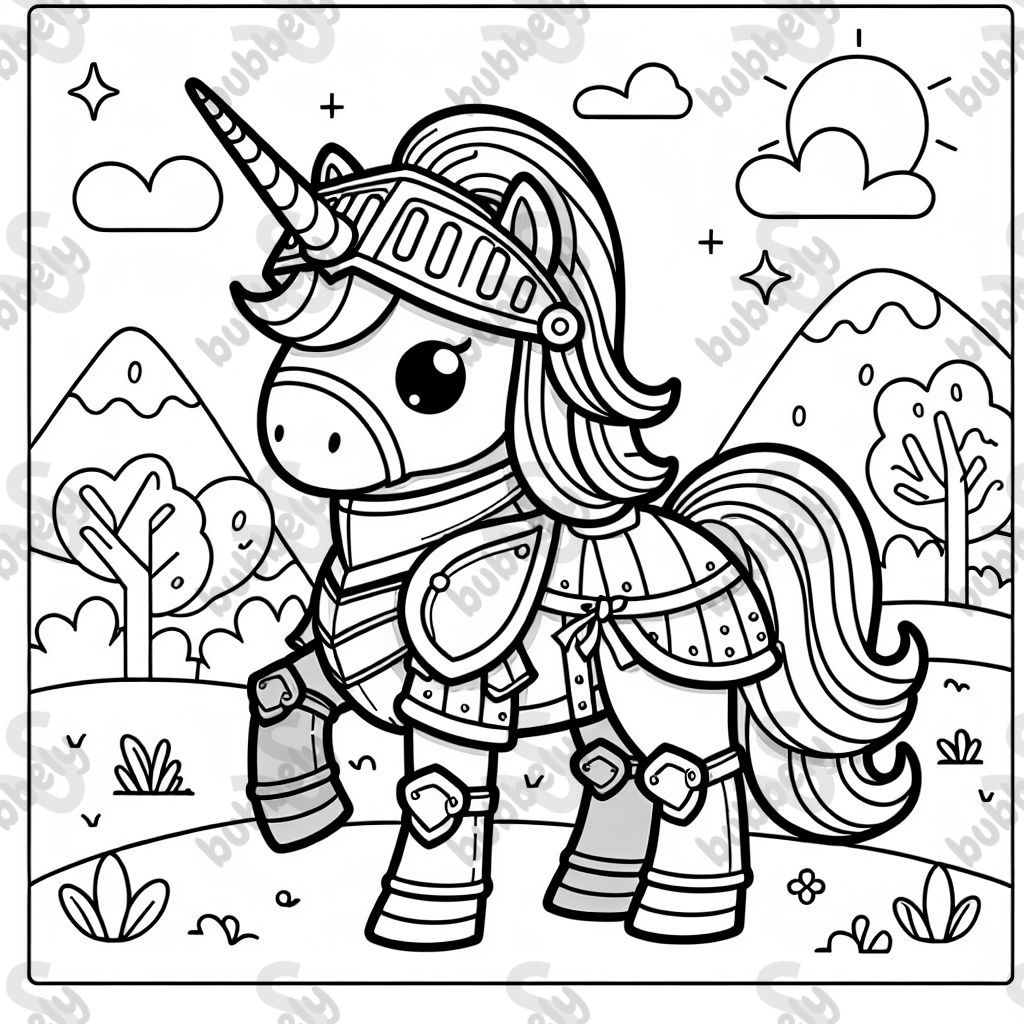 Knight unicorn 