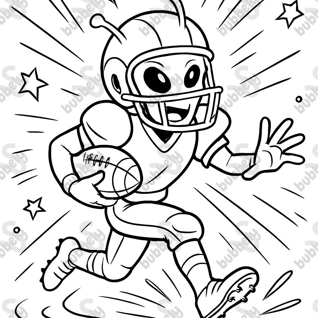 alien football player