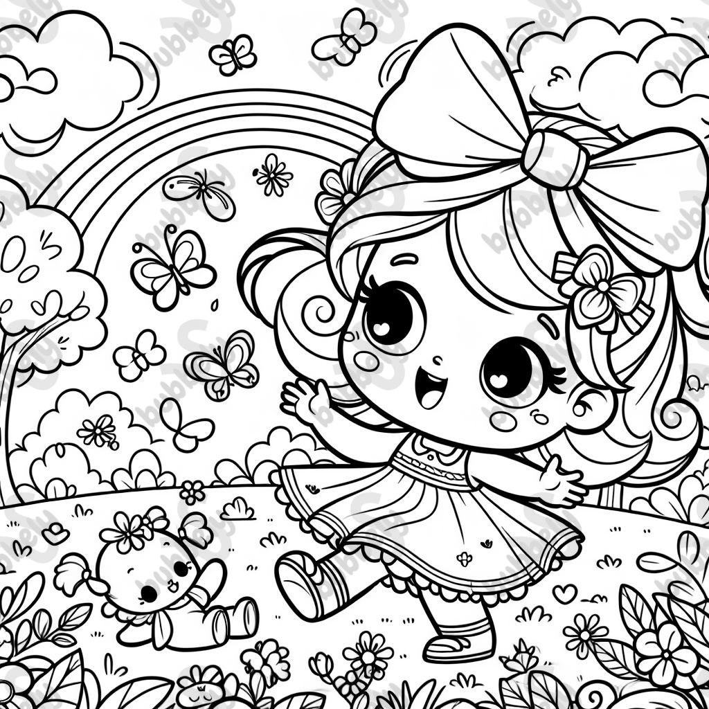 Nom de fille Izzy avec des nœuds