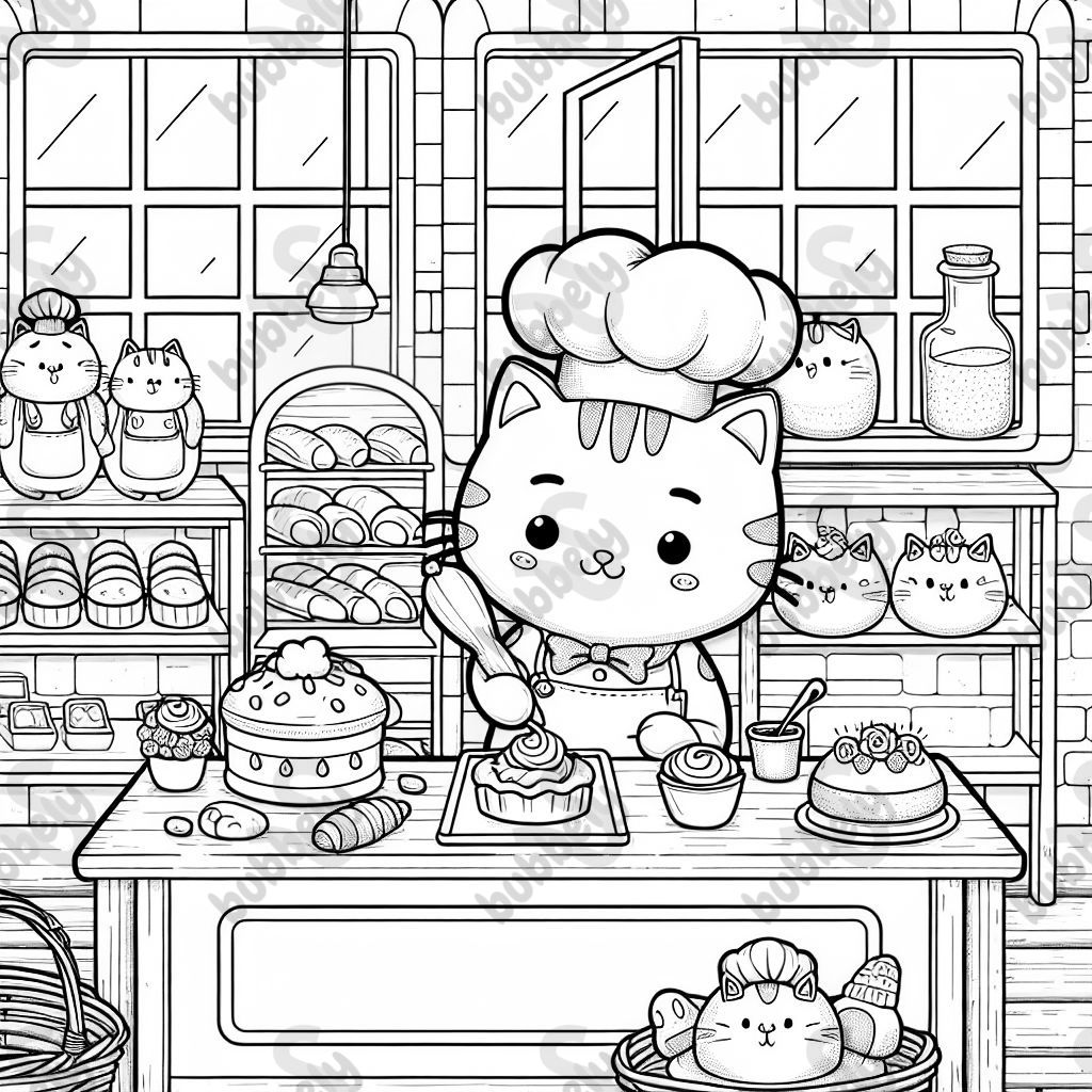 Cat bakery