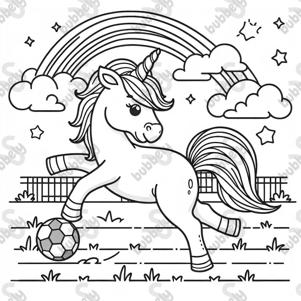 Unicorn soccer 