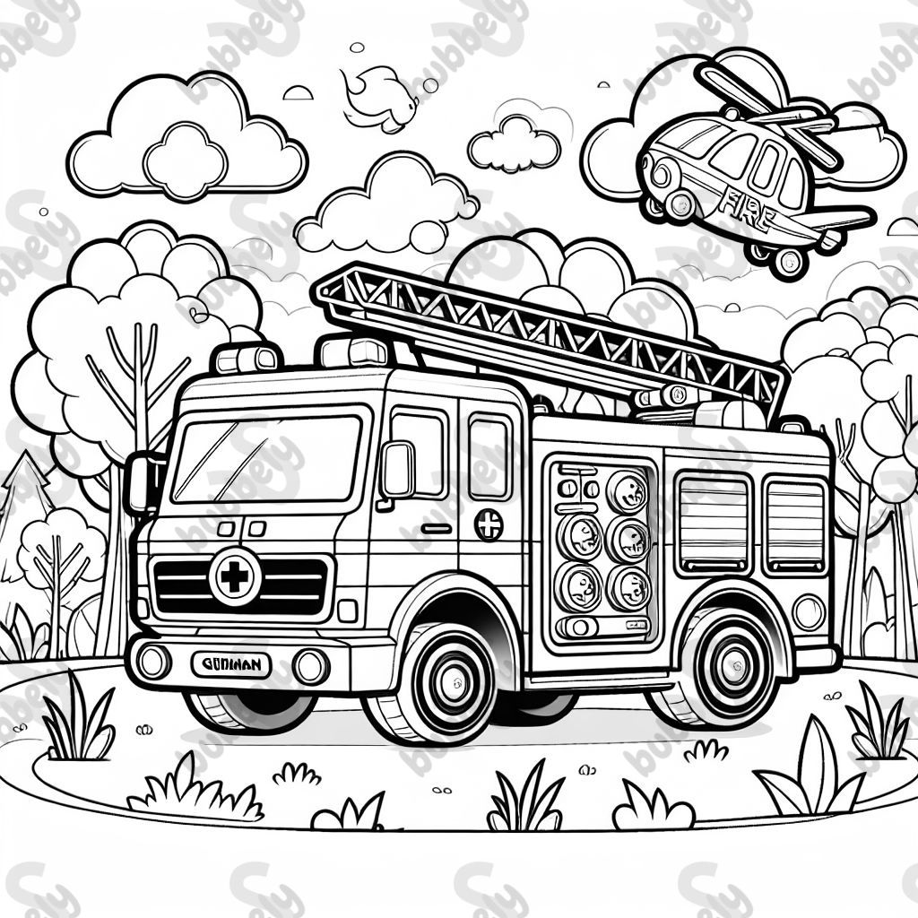 deutsches Feuerwehrauto