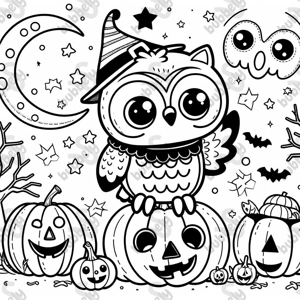 Halloween owl