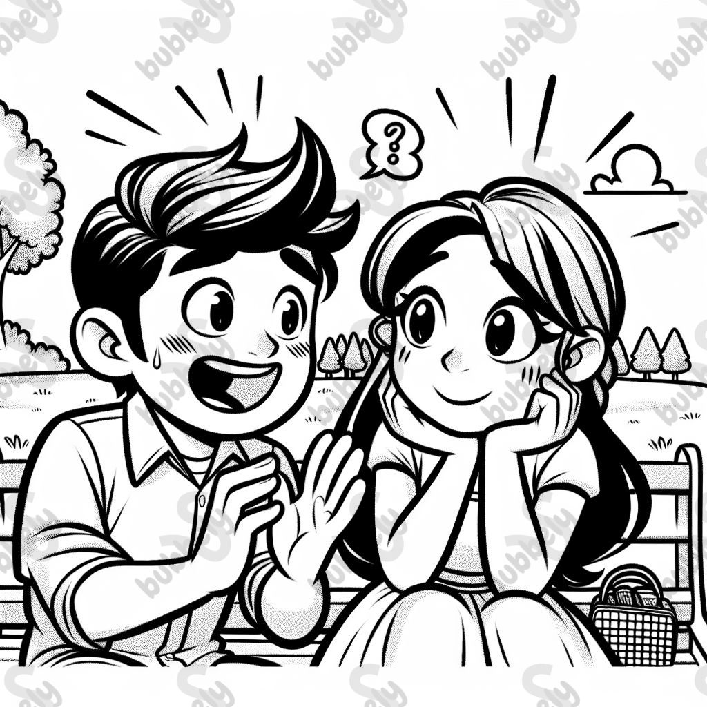 a boy who thinks hes right and has to interupt his girlfriend to show thay