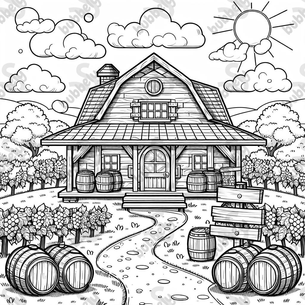 A winery that says Southern Grove Vineyard on it.