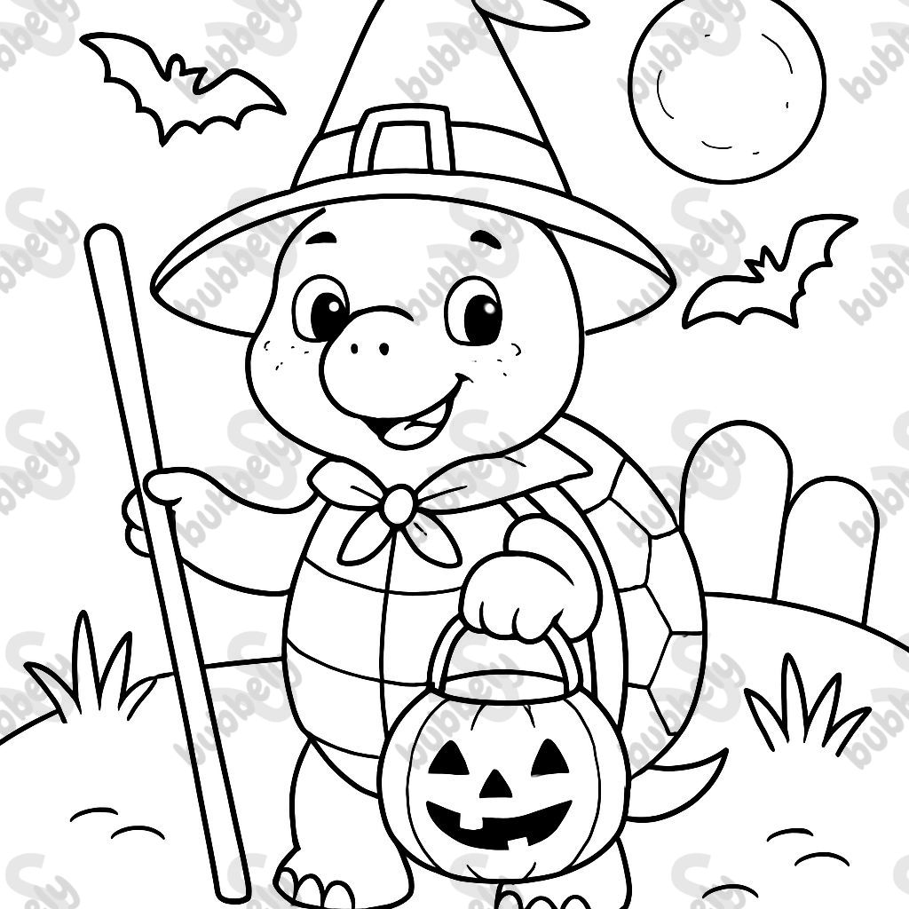 tortue d'Halloween tortue d'Halloween