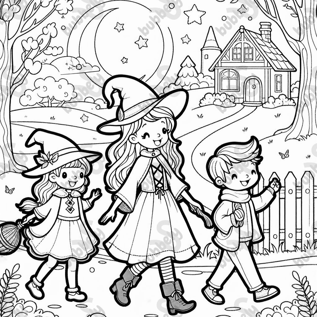 eine hexe und ihre schwester und ihr bruder