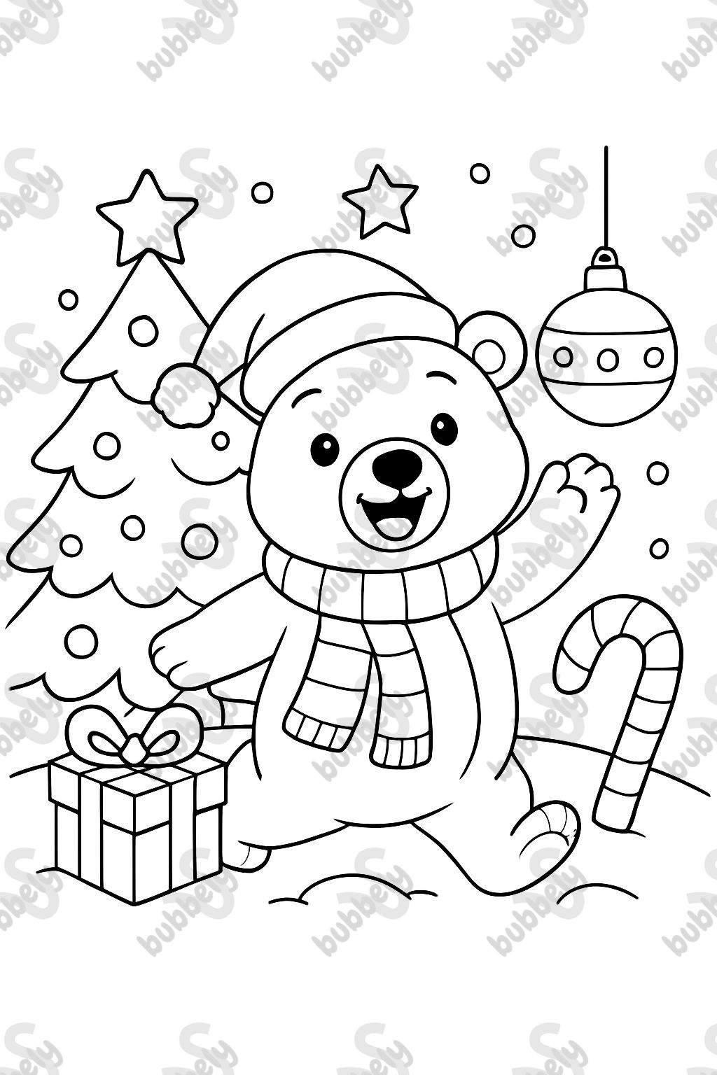 Weihnachts-Eisbär Weihnachts-Eisbär