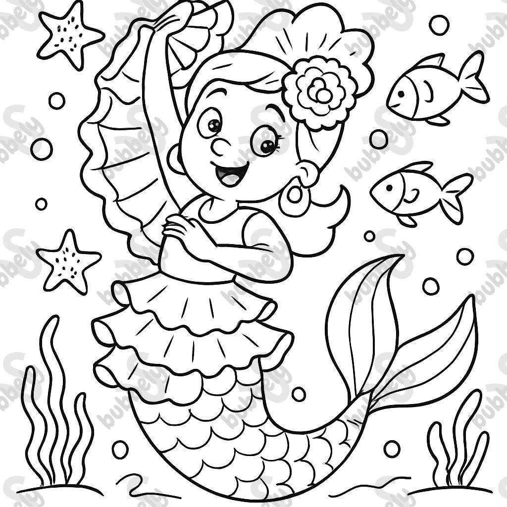 Flamenco mermaid Flamenco mermaid