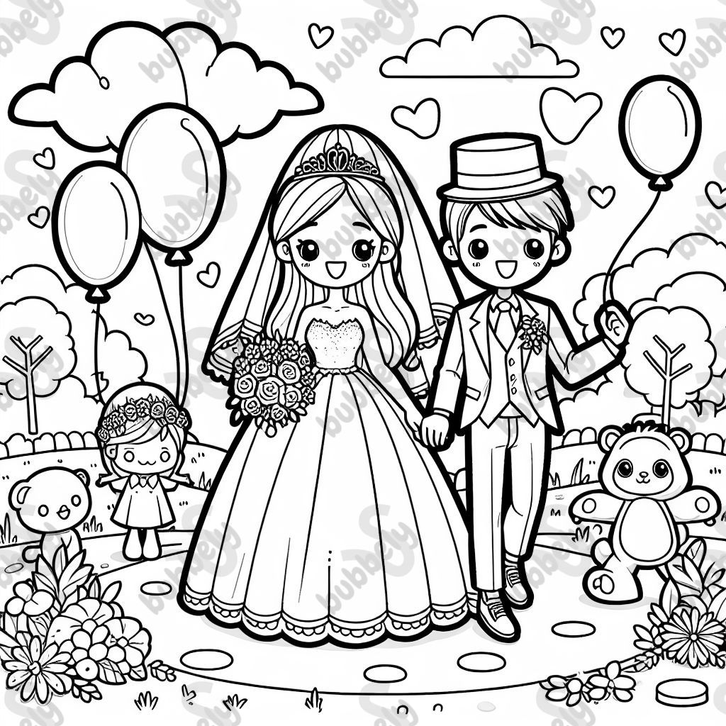 bride and groom at wedding