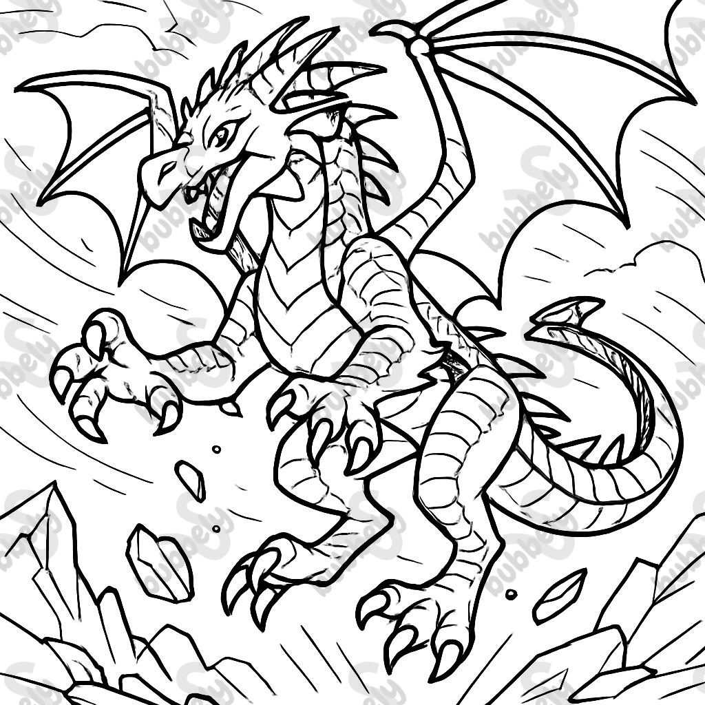 an icewing nightwing dragon hybrid named silver claws