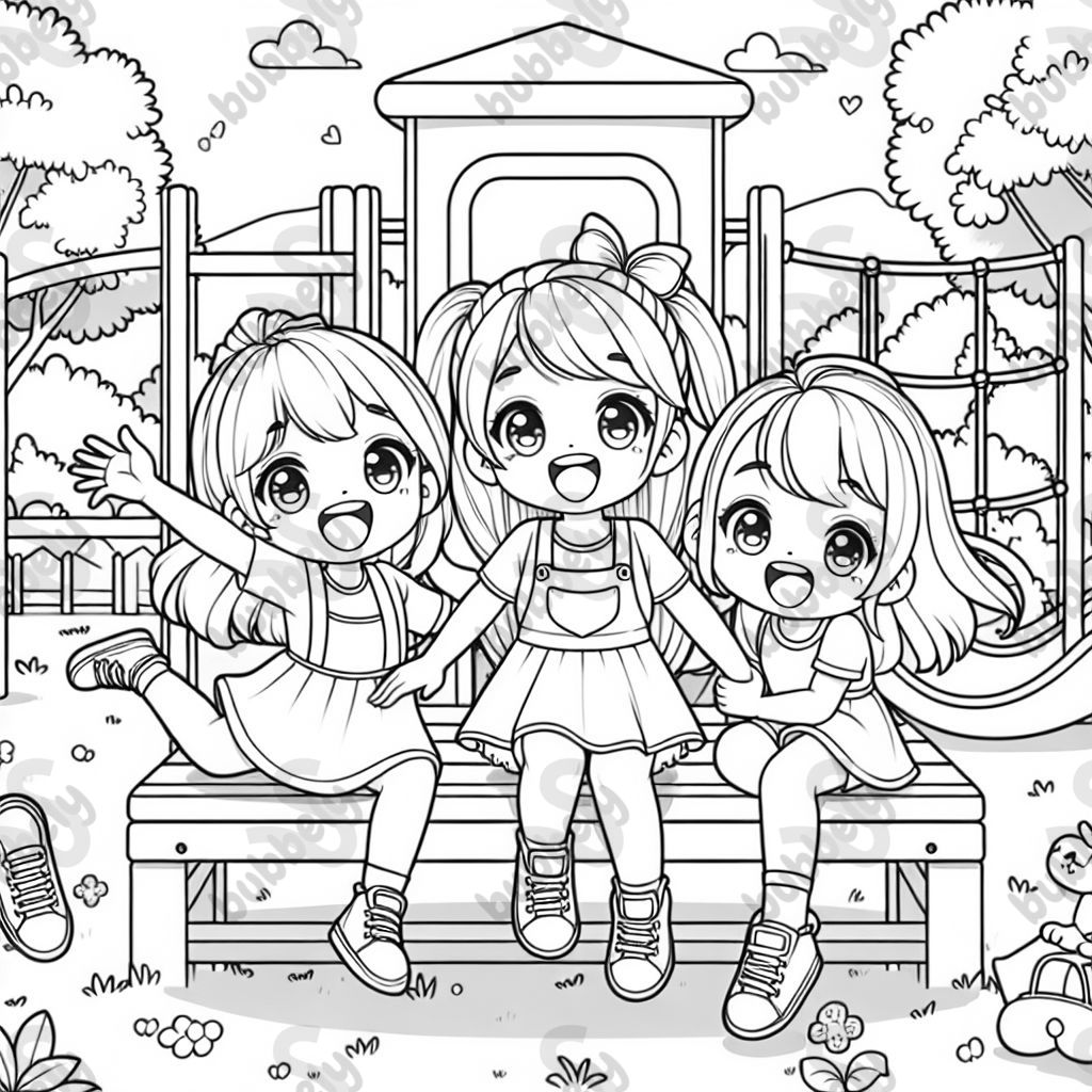 3 sisters having fun