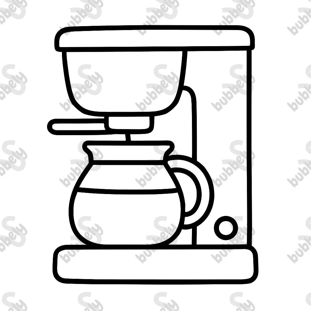 Une machine à café