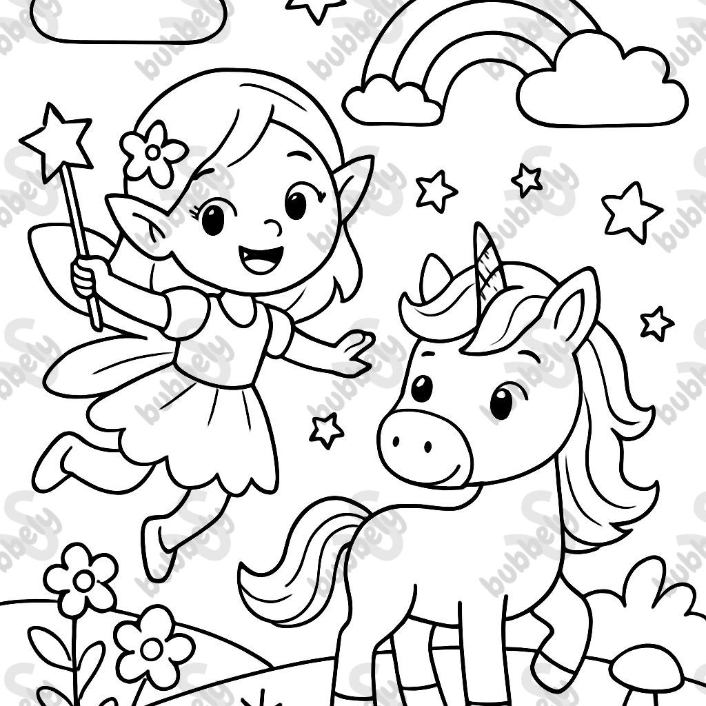 Fairies and unicorns Fairies and unicorns
