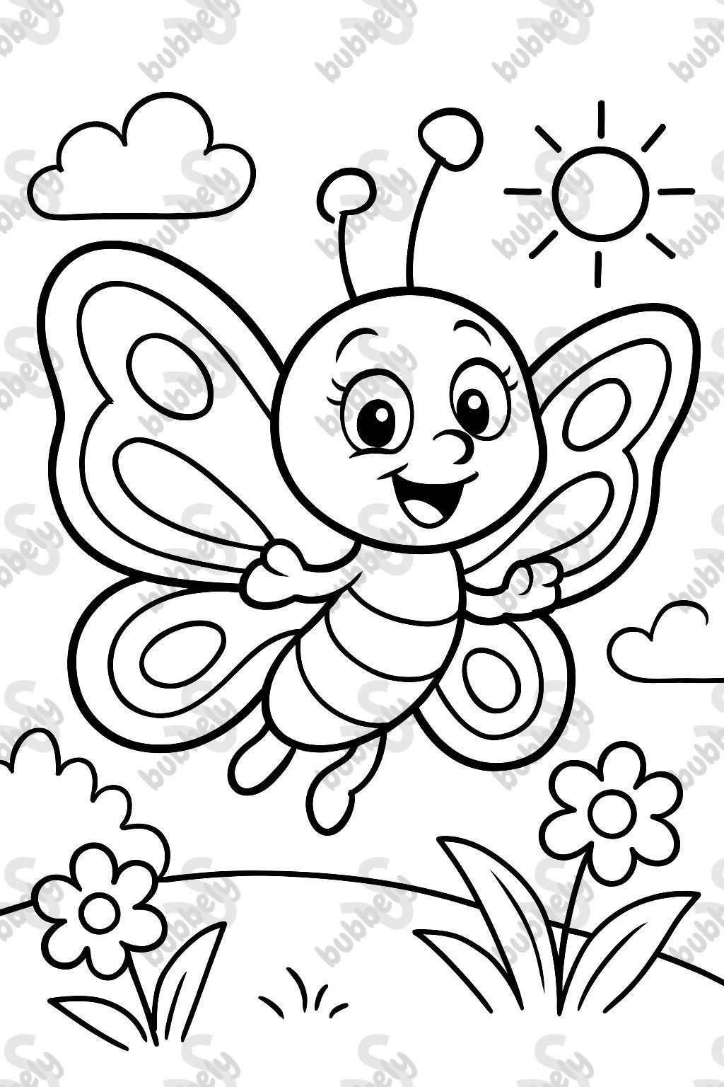 Un papillon Un papillon