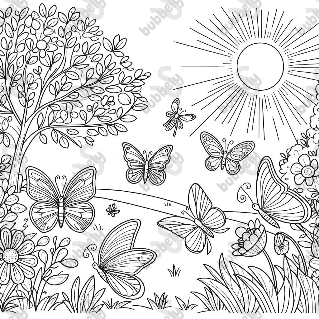 Butterflies in Sunshine