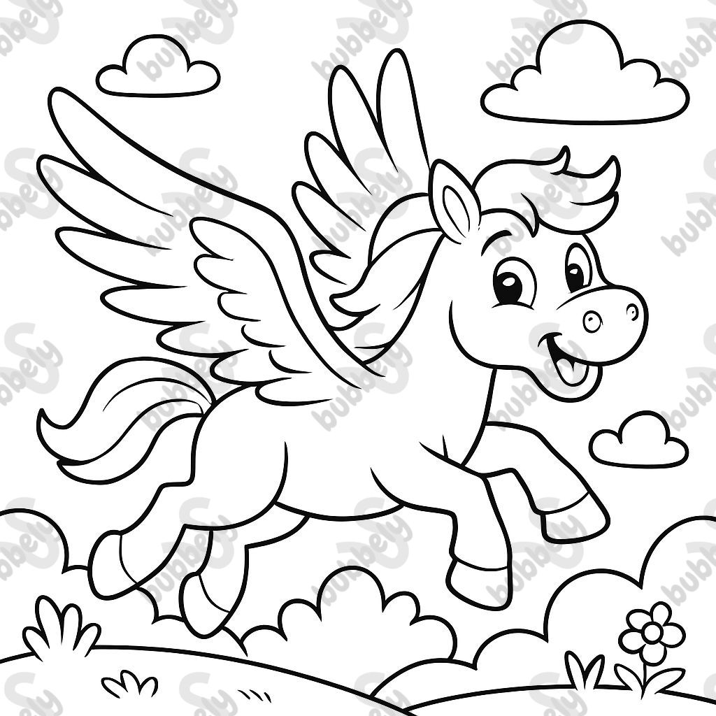 Horse with wings