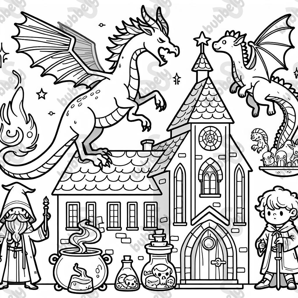 A dungeons and dragons magic school