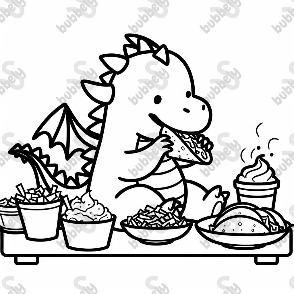 Dragon taco party