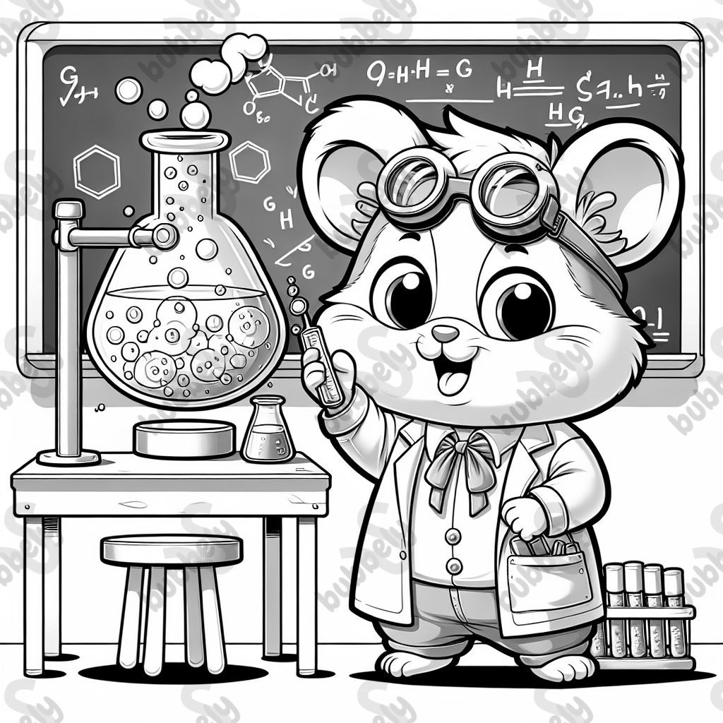 an evil hamster scientist