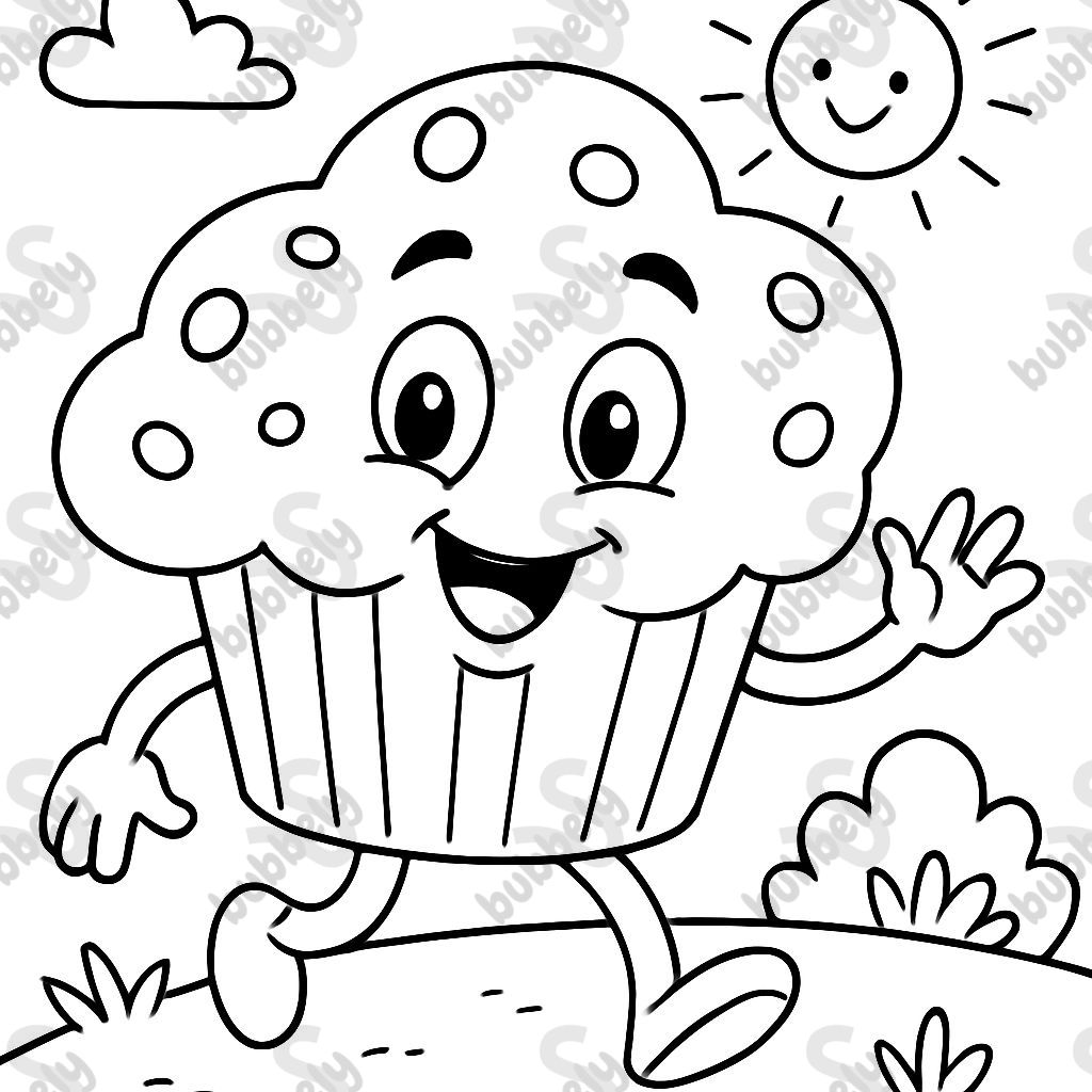 Muffin to color