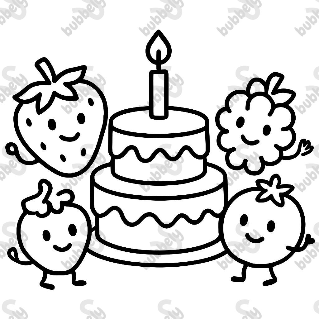 Berries birthday party