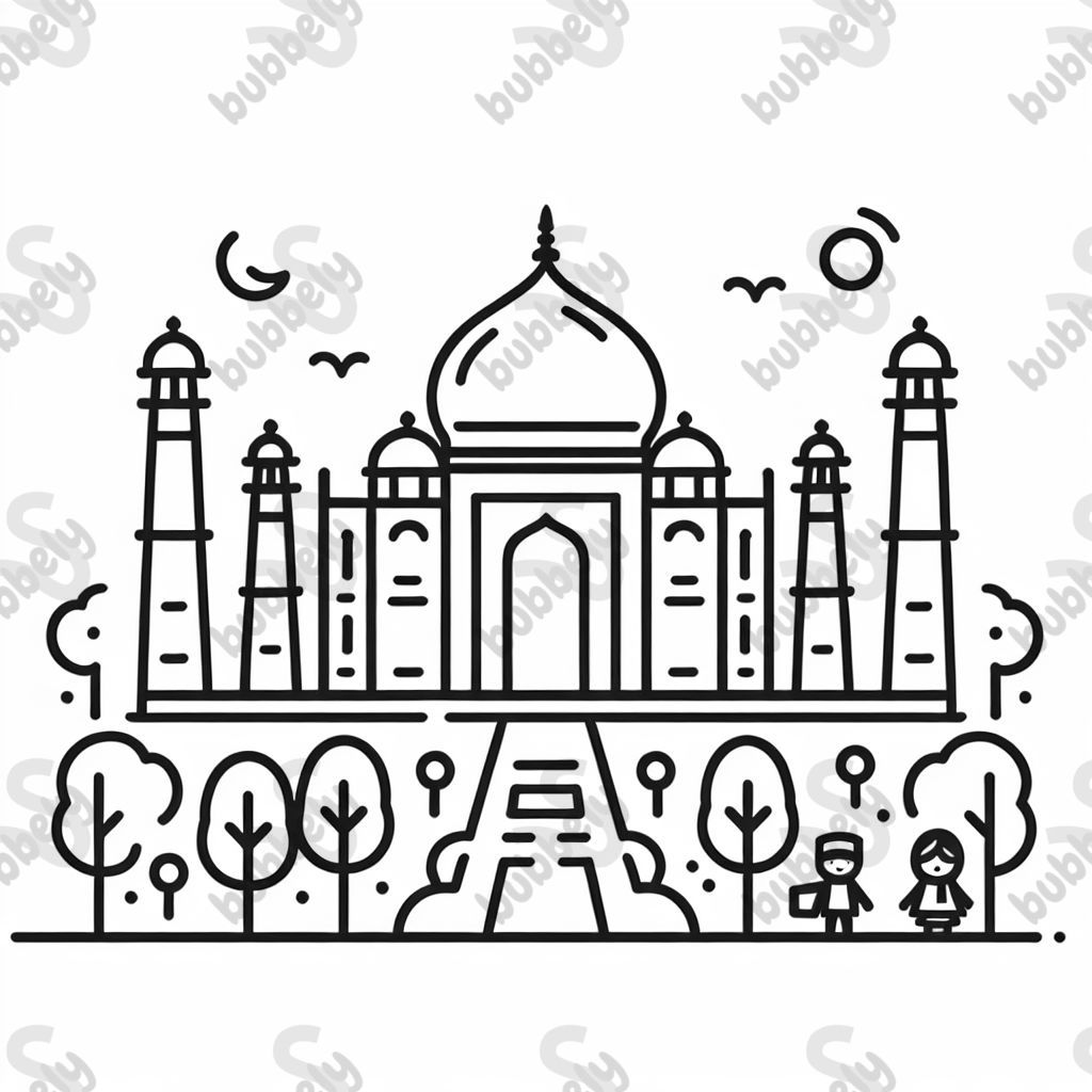 The Taj Mahal is a beautiful mausoleum in India known for its stunning architecture and is often associated with love and beauty. The Taj Mahal is a beautiful mausoleum in India known for its stunning architecture and is often associated with love and beauty.