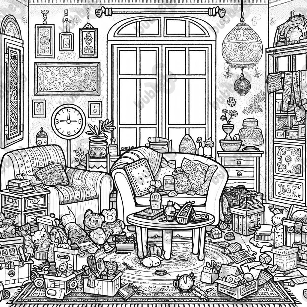 Chambre en désordre Chambre en désordre