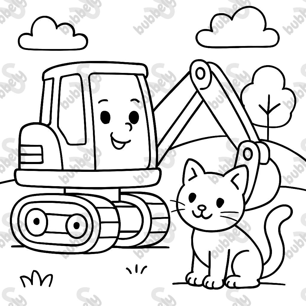 digging machine and cat digging machine and cat