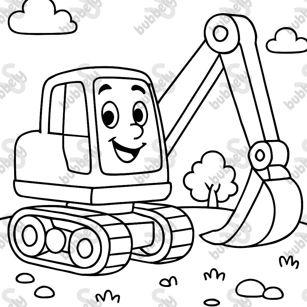 A happy excavator