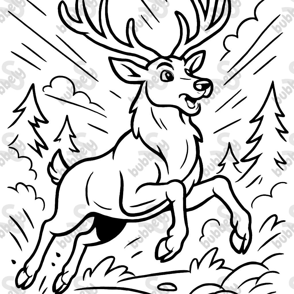a deer