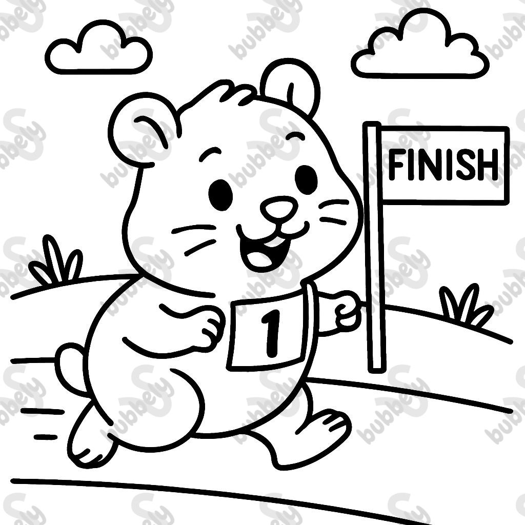 a hamster race a hamster race