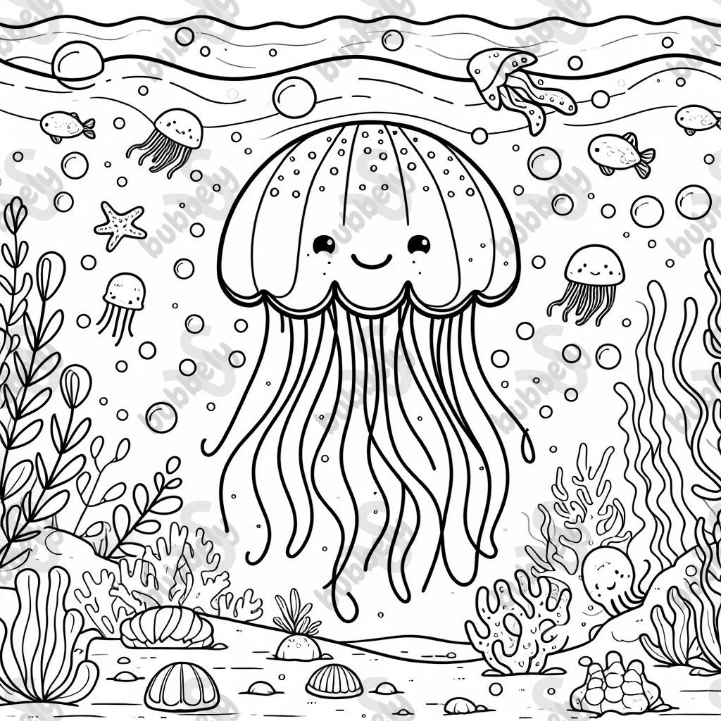 une méduse une méduse