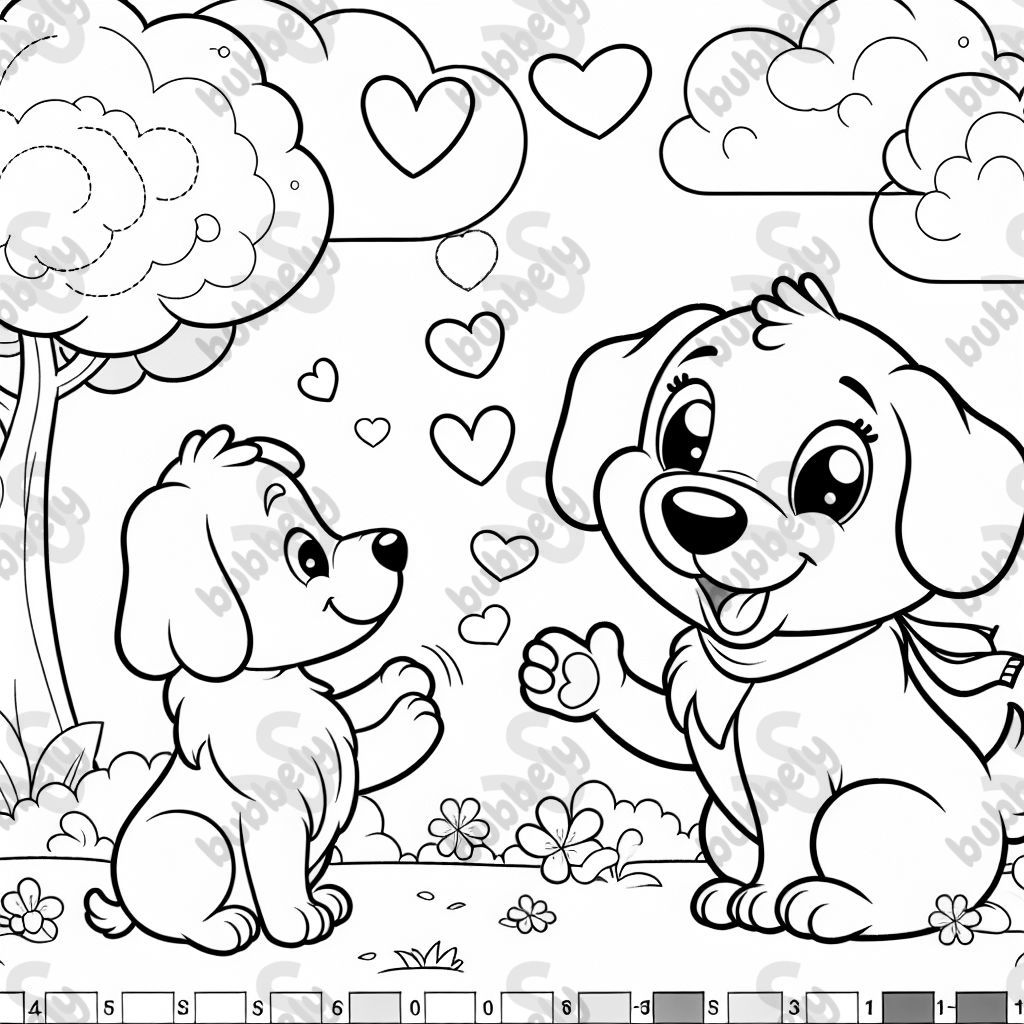 snoopy with hearts