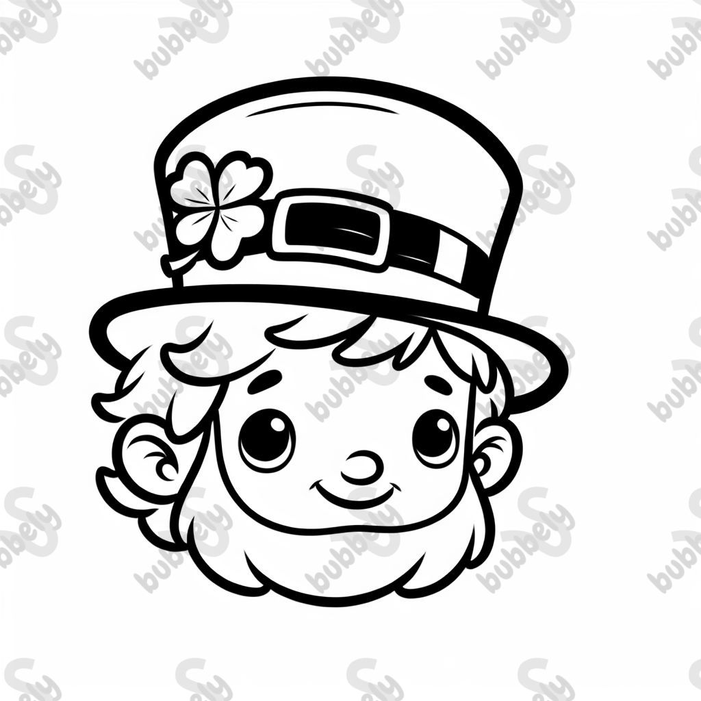 leprechaun face leprechaun face