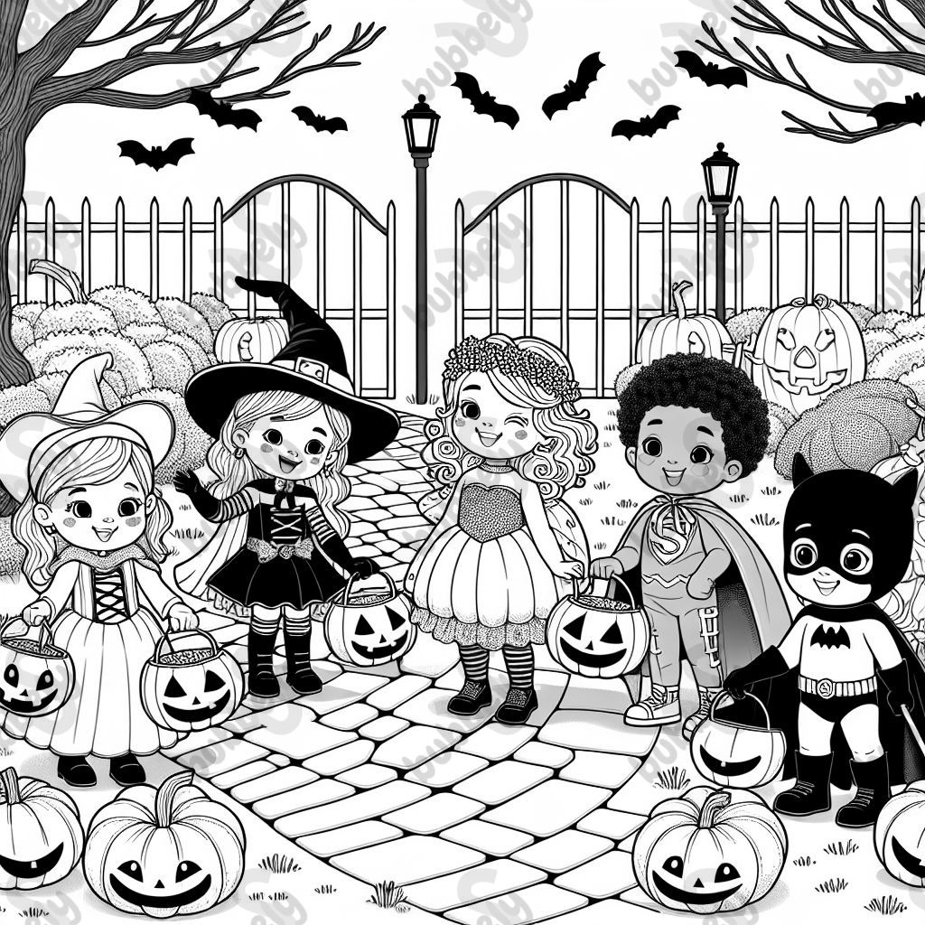 Halloween kids theme