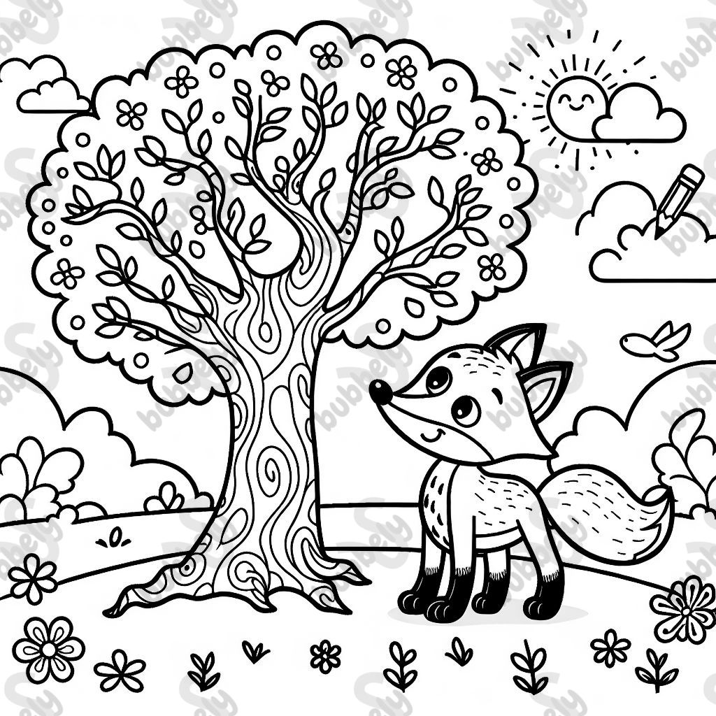 Fox and Tree