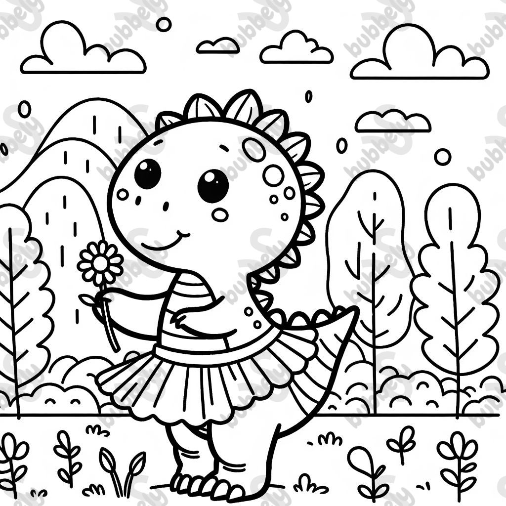 Dinosaurier im tütü