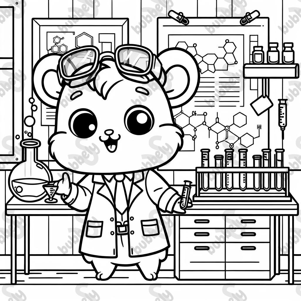 a hamster scientist
