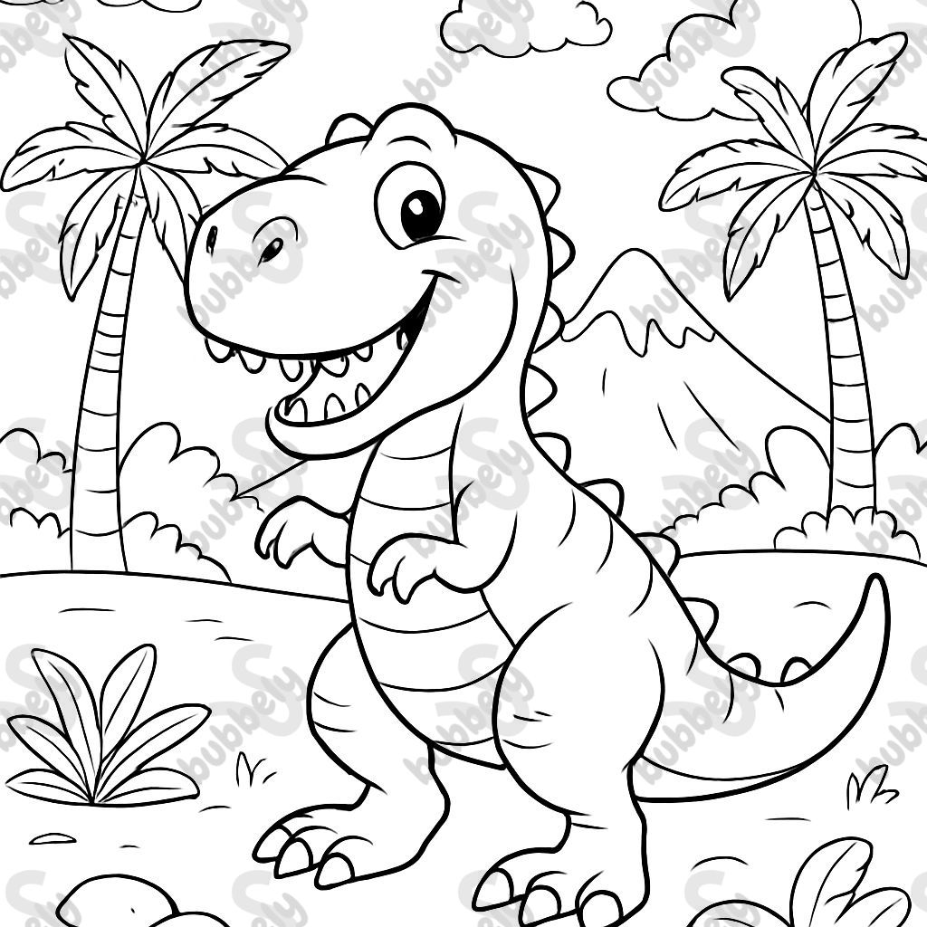 A large Tyrannosaurus Rex