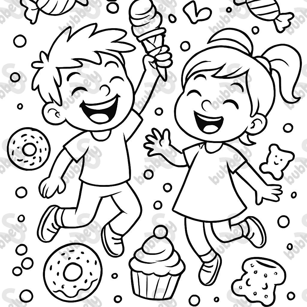 excitation sucrée pour les enfants