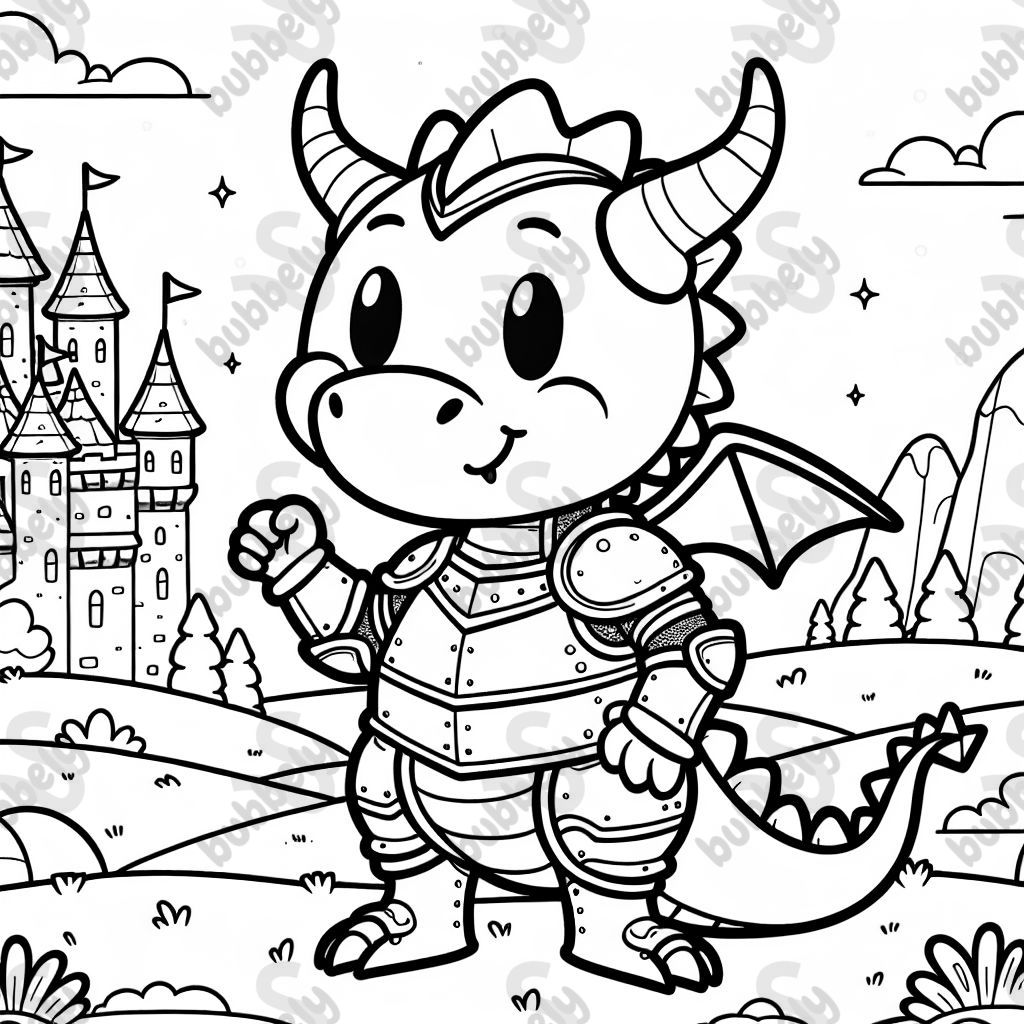 Drache in Ritterrüchtung