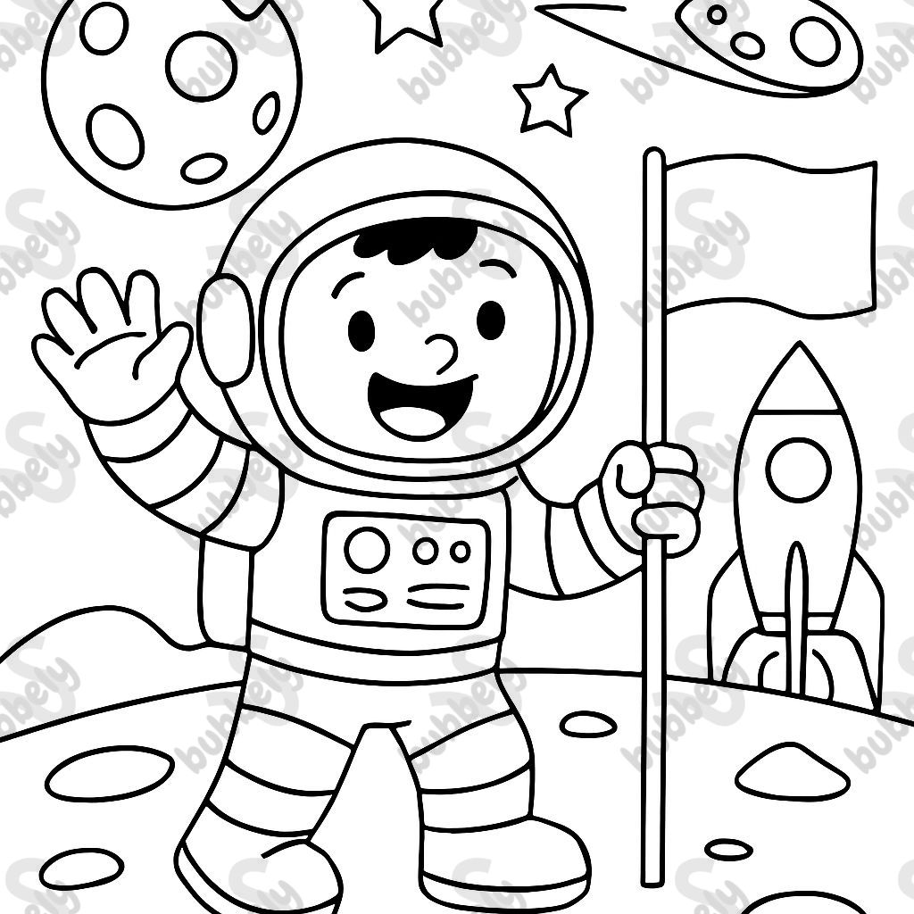 Mission spatiale, lune, astronaute Mission spatiale, lune, astronaute