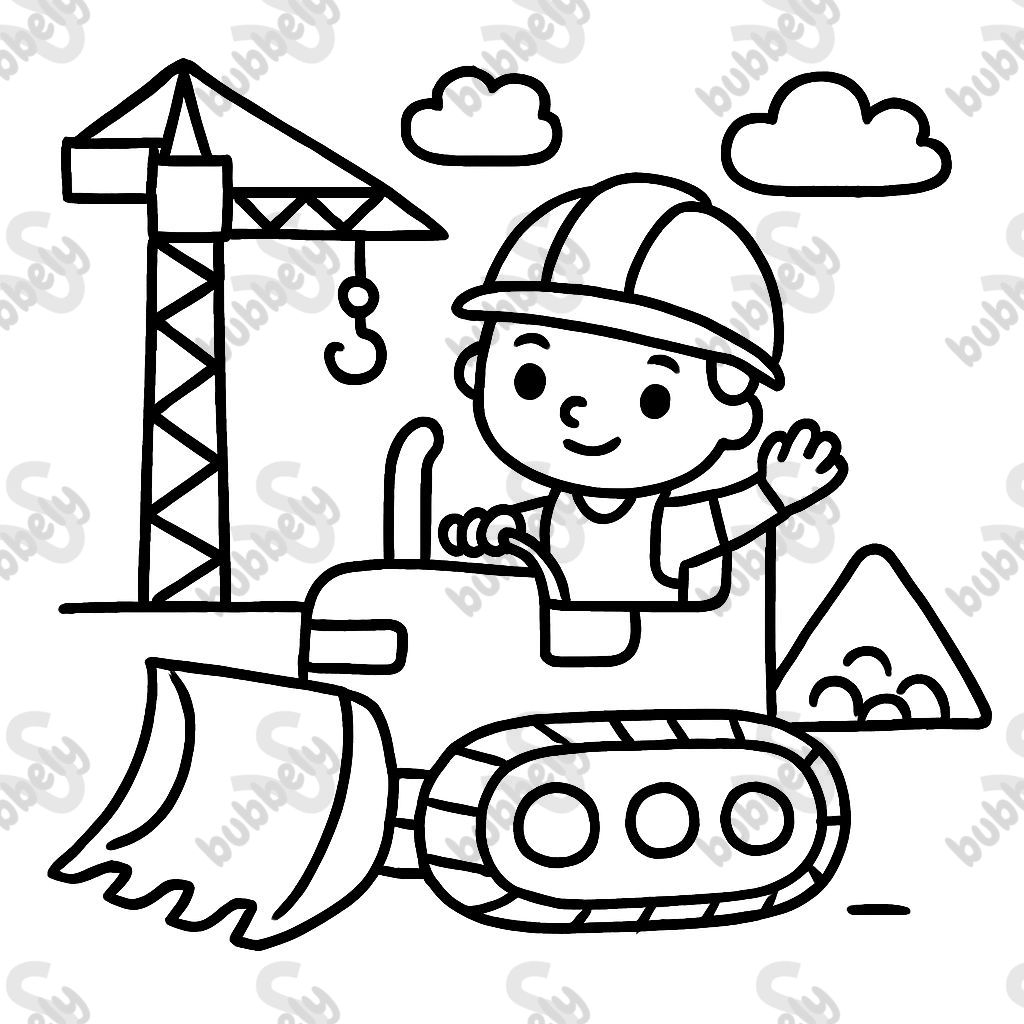 A construction site for an invitation