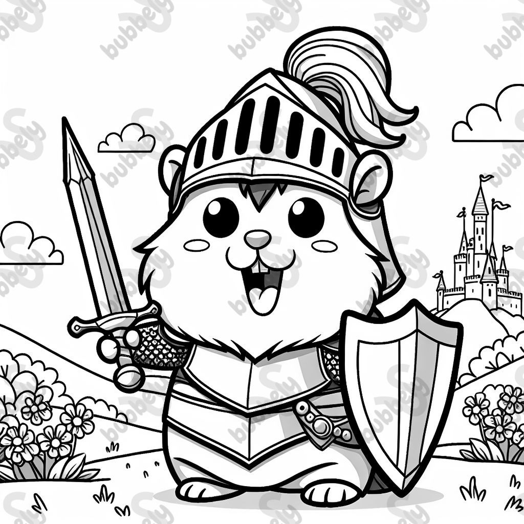 guinea pig knight