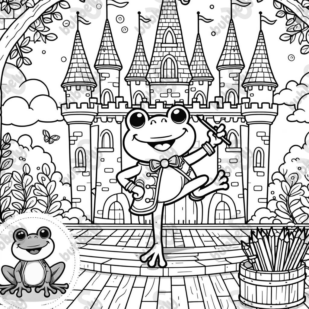 frog in the castle