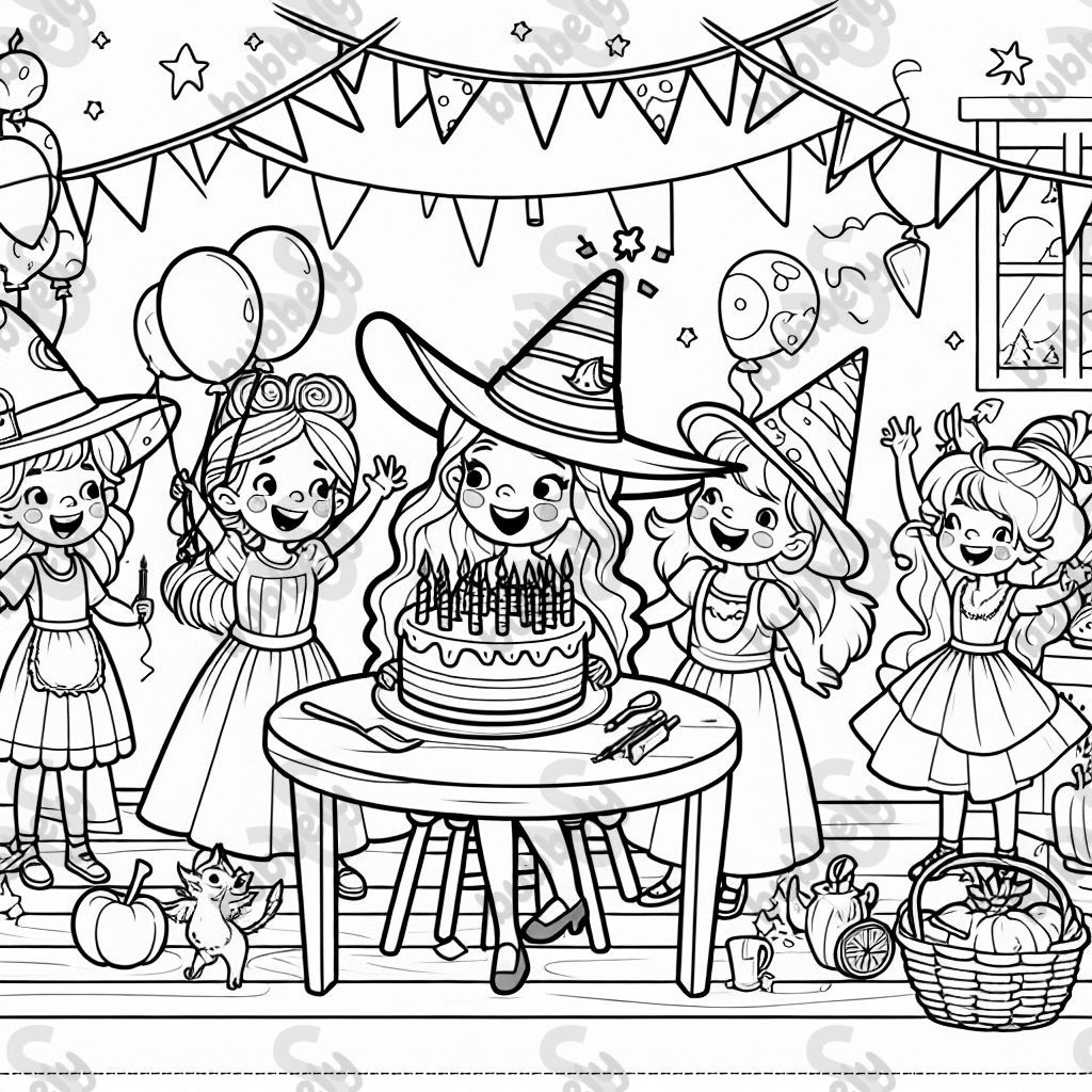 hexe feiert geburtstag