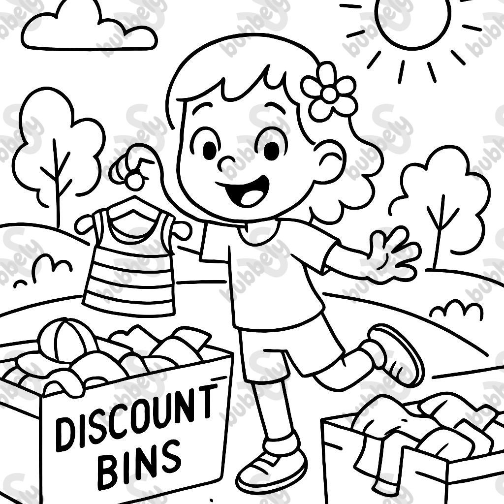 Same as before but small enough to fit all of 'discount bins'.